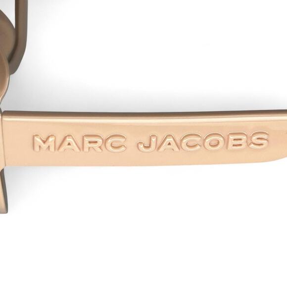 Marc Jacobs NYC 1964 Octagon Round Nude Beige Tan Sunglasses Boho Indie Neutral main image 7